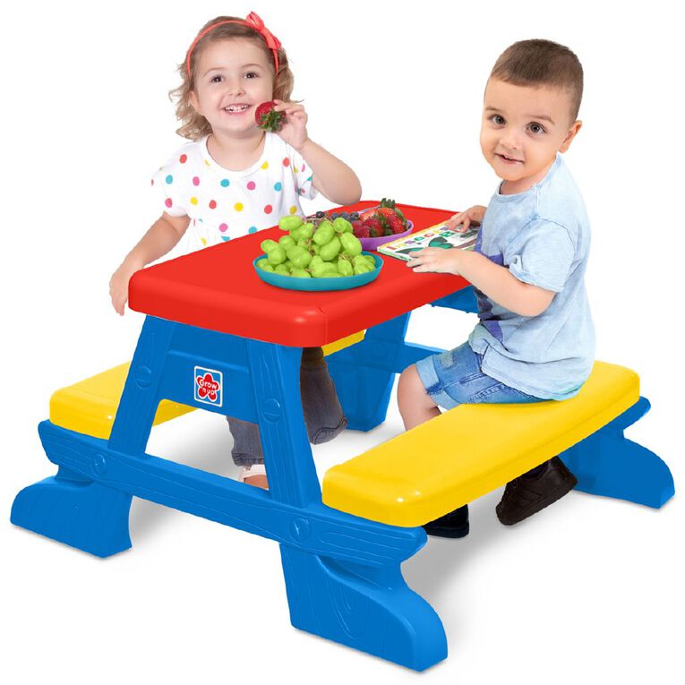 Grow n Up Summertime Picnic Table, , hi-res