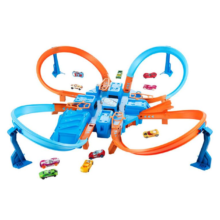 Hot Wheels Criss Cross Crash Trackset, , hi-res