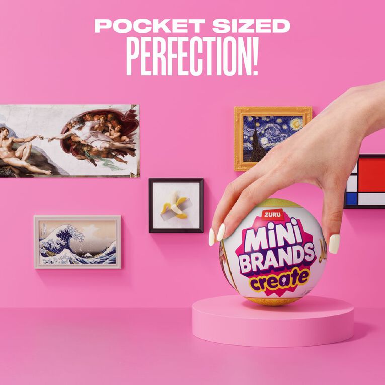 Zuru Mini Brands Masterpieces Series 1 Assorted, , hi-res