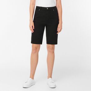 H&H Women's Knee Length Denim Shorts