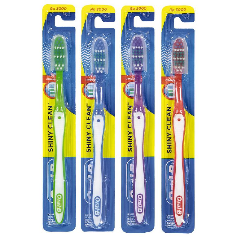 Oral-B Shiny Clean Single Toothbrush, , hi-res