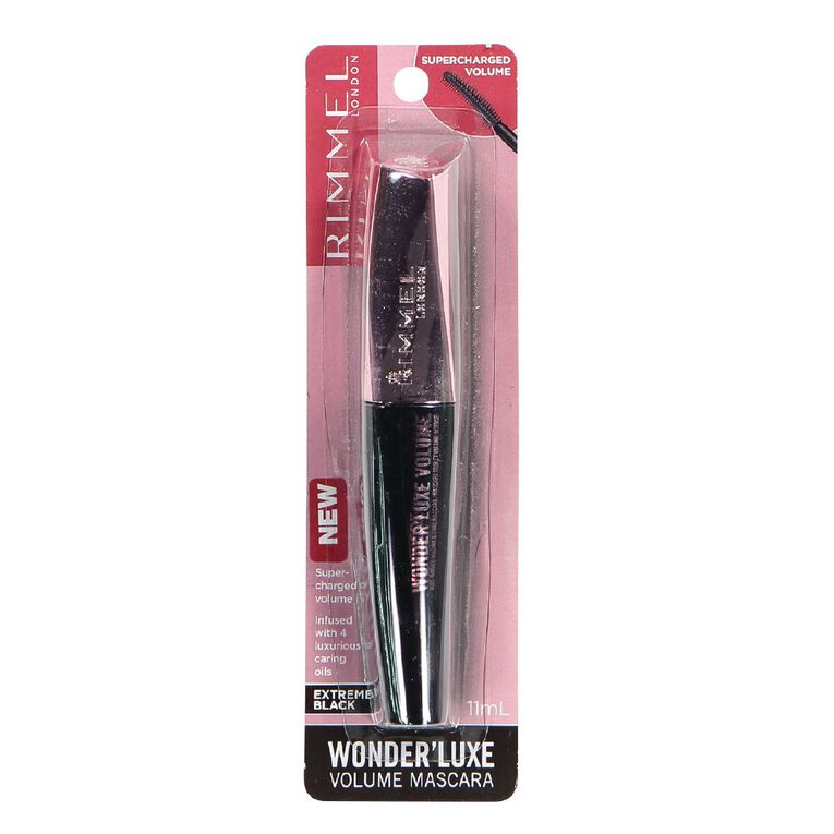 Rimmel Wonder'Luxe Vol Mascara Extra Black, , hi-res