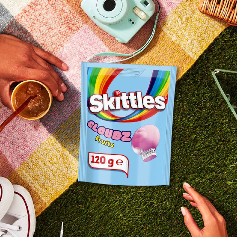 Skittles Cloudz Fruits 120g, , hi-res