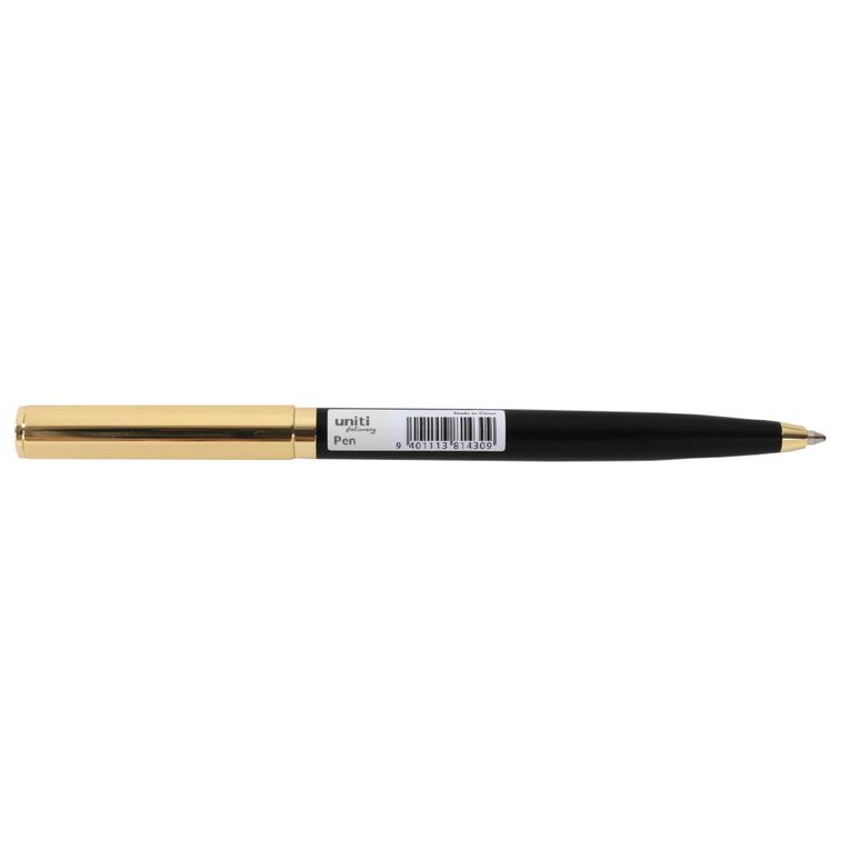 Uniti Stationery Urban Noir Pen Black, , hi-res