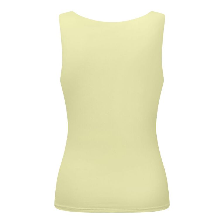Active Intent Women's Active Shelf Bra Tank, Yellow Light, hi-res
