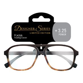 focus reading glasses beckham +3.25 1 each