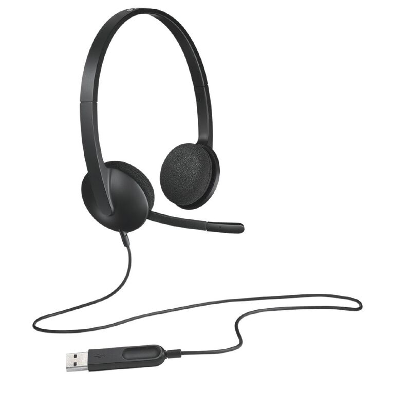 Logitech H340 USB Headset Black, , hi-res