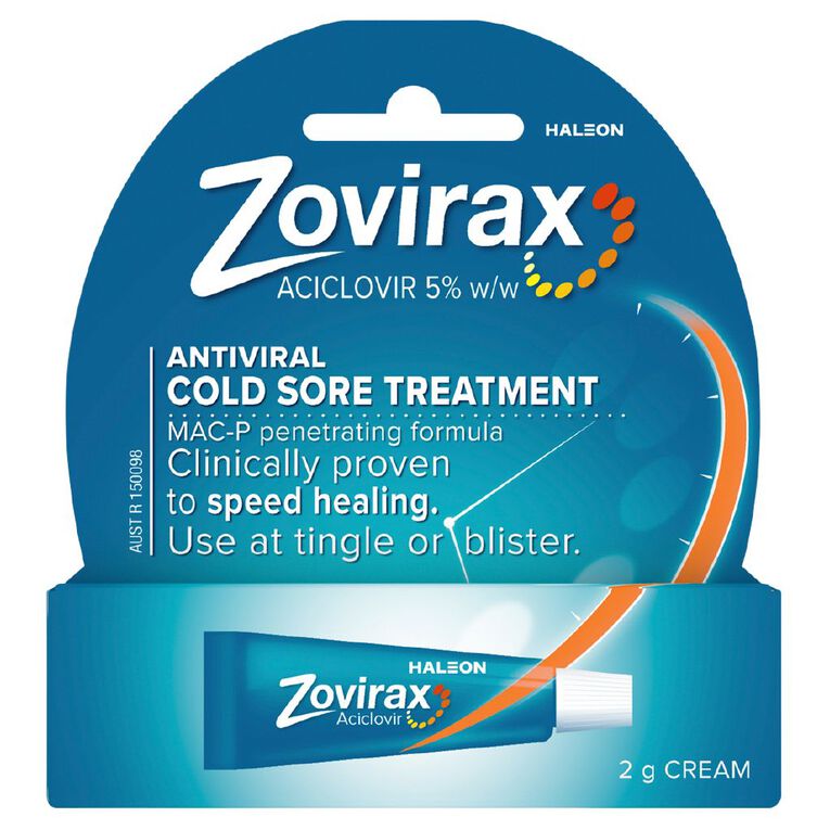 Zovirax Cold Sore Treatment Cream Tube, , hi-res
