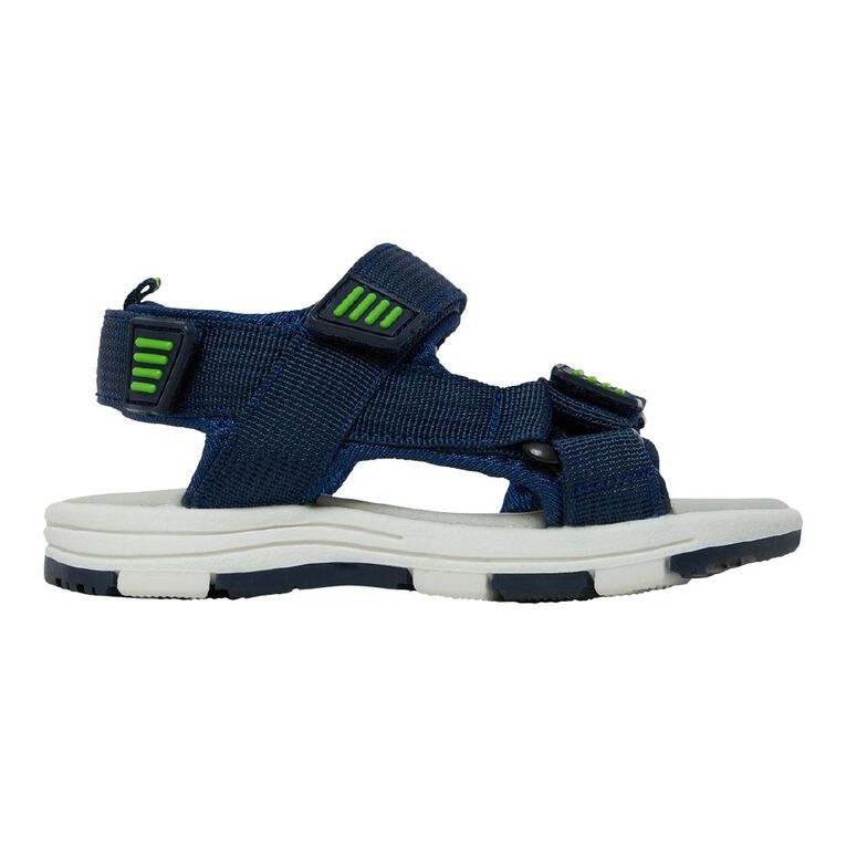 Young Original Junior Kids' Brounce Sandals, Navy, hi-res