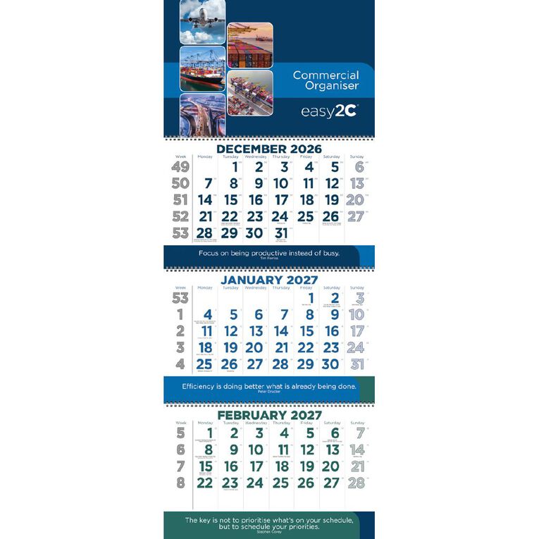 Easy2C 2027 Shipping Calendar, , hi-res