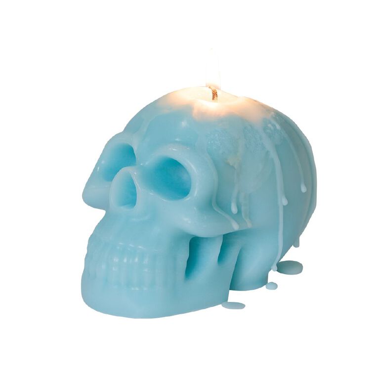 Scarehouse Pastel Skull Candle, , hi-res