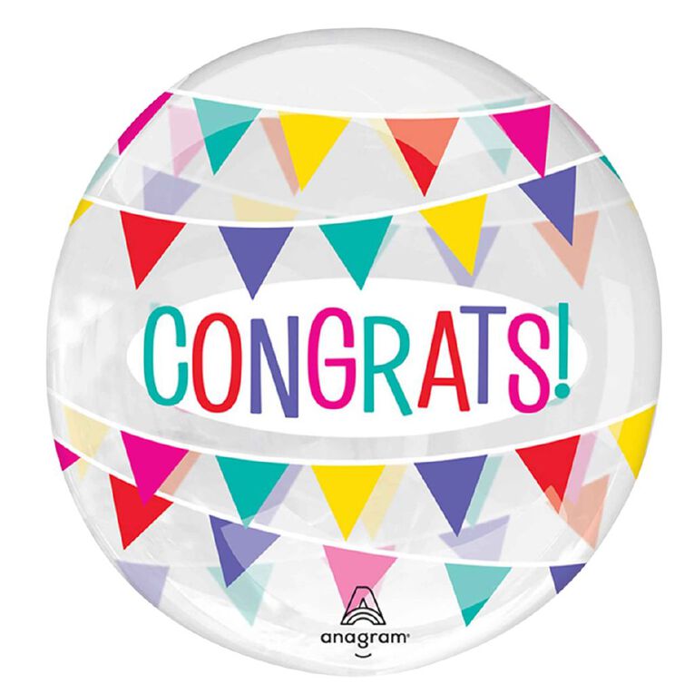 Anagram Clearz Congrats Banner, , hi-res