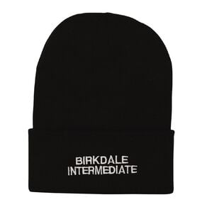 Schooltex Birkdale Intermediate Beanie with Embroidery