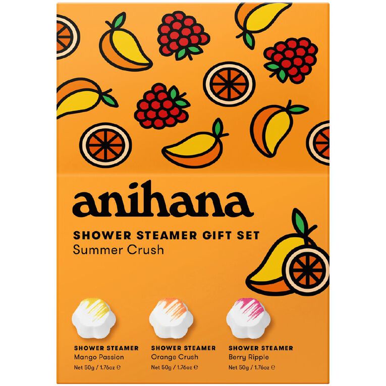 Anihana Shower Steamer Gift Summer Crush 3 Pack, , hi-res
