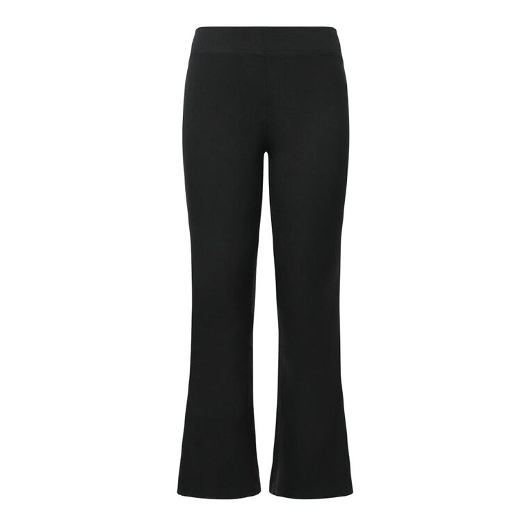 H&H Women's Bengaline Flare Pants, Black, hi-res