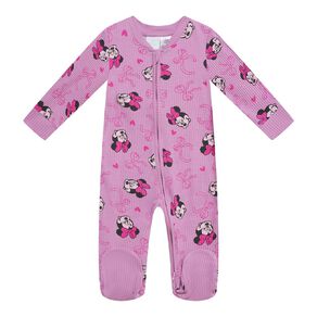 Minnie Mouse Babies' 2 Way Zip All-in-One