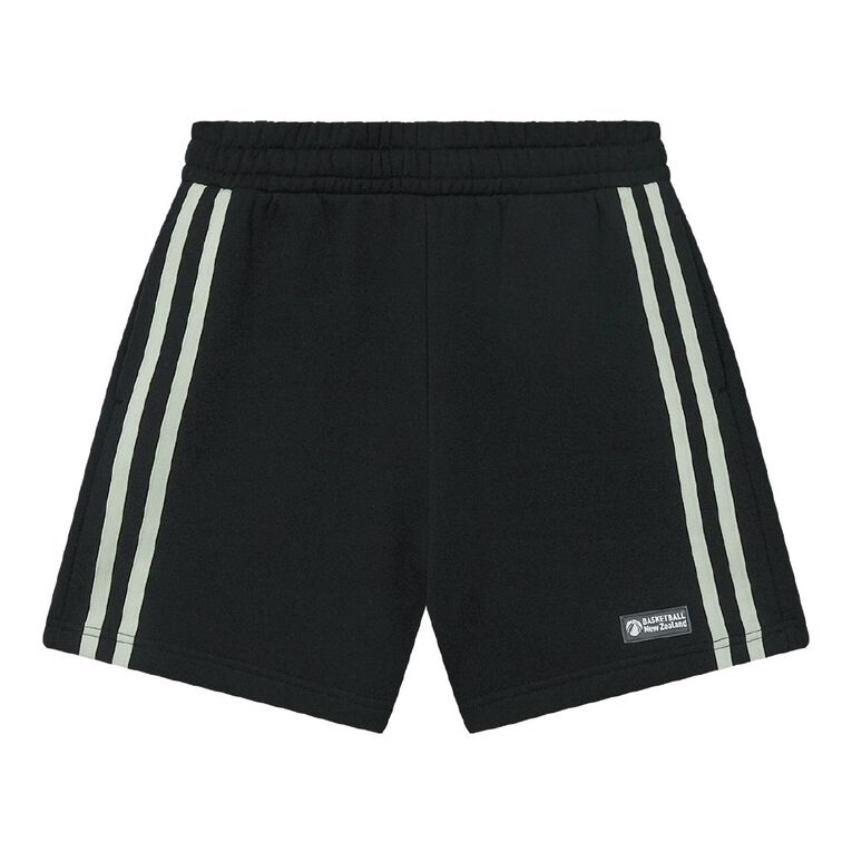 Basketball NZ Sweat Shorts, Black, hi-res