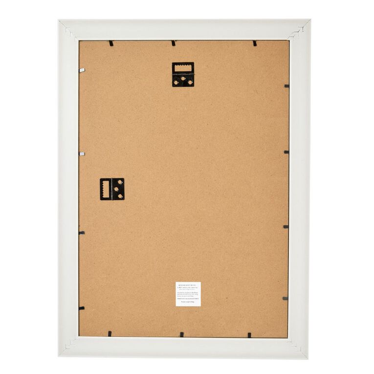 Living & Co Classic Border Frame White A3, , hi-res