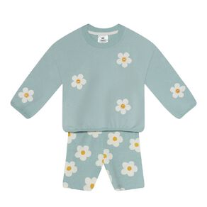 Young Original Toddler 2 Piece Sweatshirt and Shorts Set