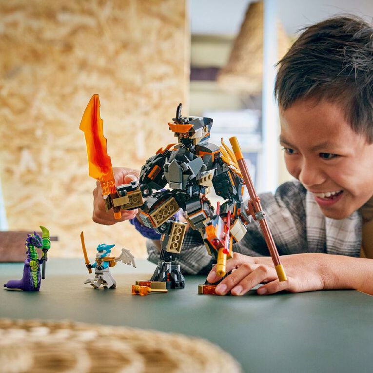 LEGO Ninjago Coles Mission Mech & Dragon Zane 71854, , hi-res