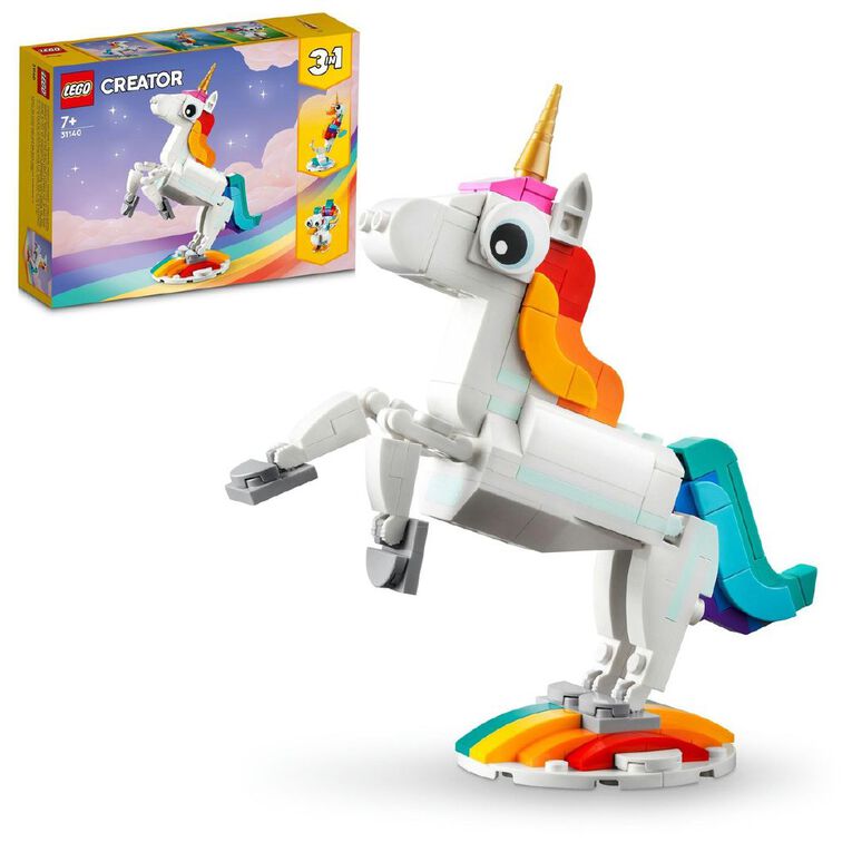 LEGO CREATOR Magical Unicorn 31140, , hi-res