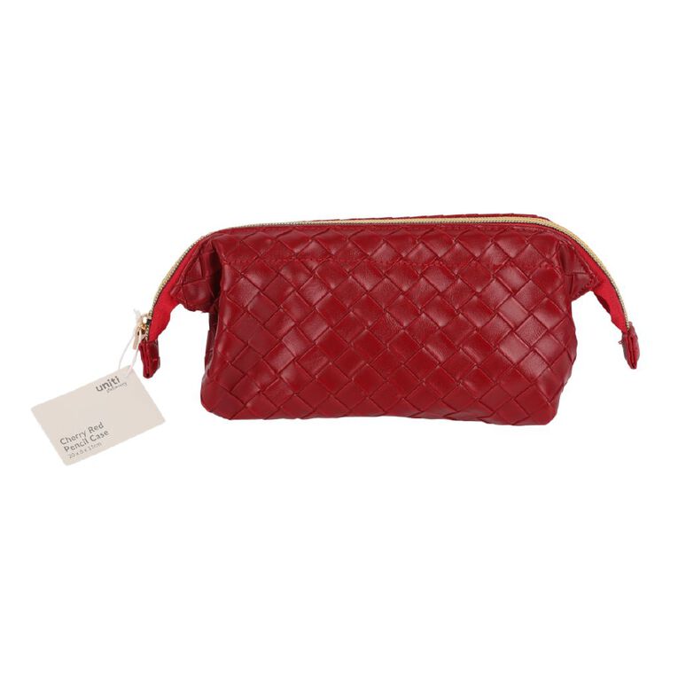 Uniti Stationery Cherry Pencil Case, , hi-res