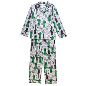 Minecraft Boys' Flannelette Button Up