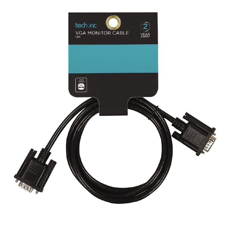 Tech.Inc VGA Monitor Cable 1.5m, , hi-res