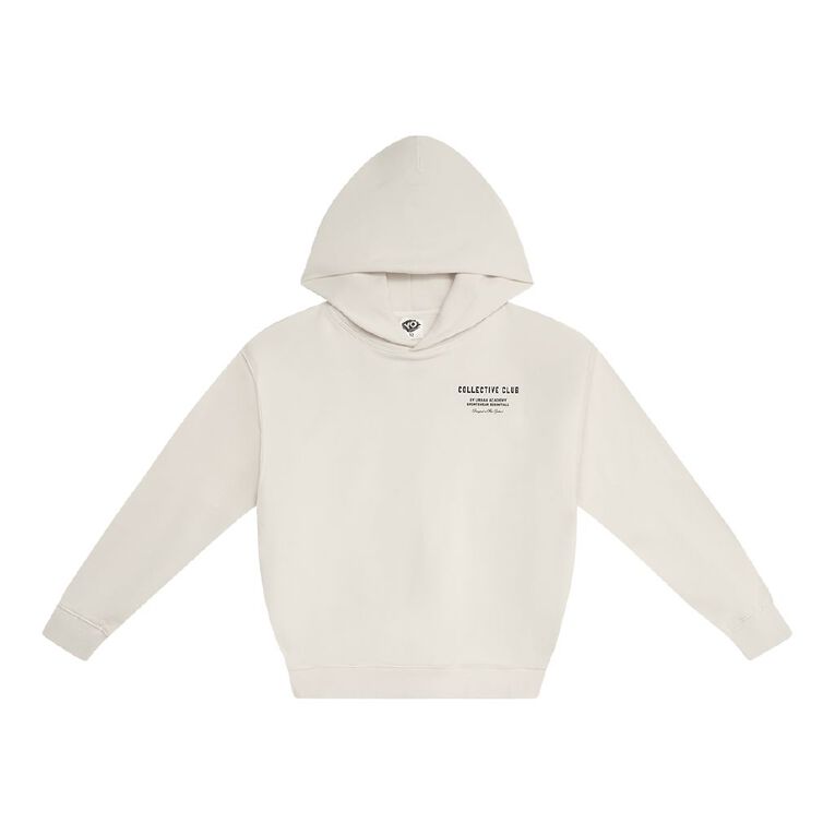 Young Original Urban Academy Heavy Weight Hoodie, Cream, hi-res