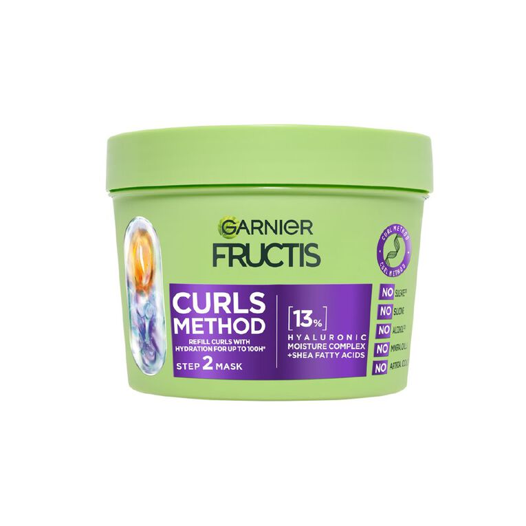 Garnier Fructis Curl Method Mask 370ml, , hi-res