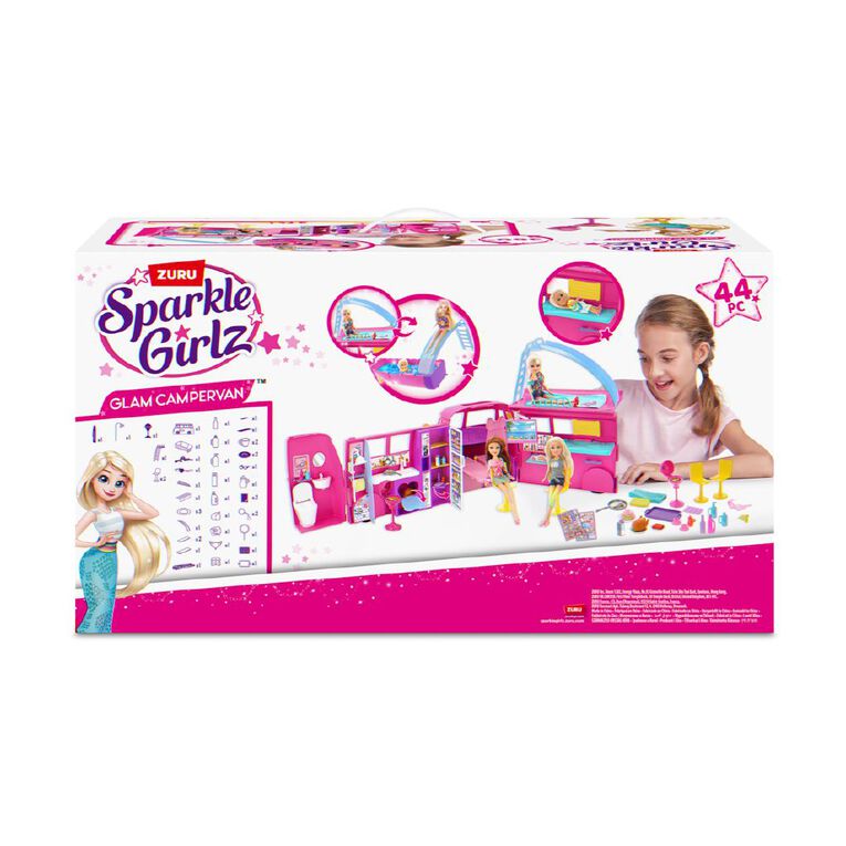 Zuru Sparkle Girlz Retro Camper Van Set, , hi-res
