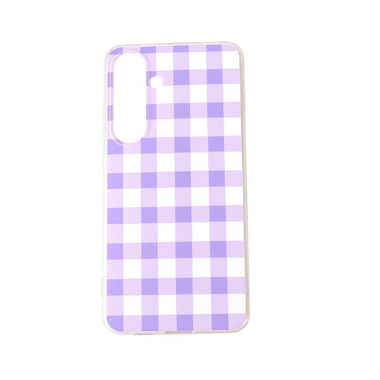 Spring Picnic Samsung S24 Case Purple, , hi-res