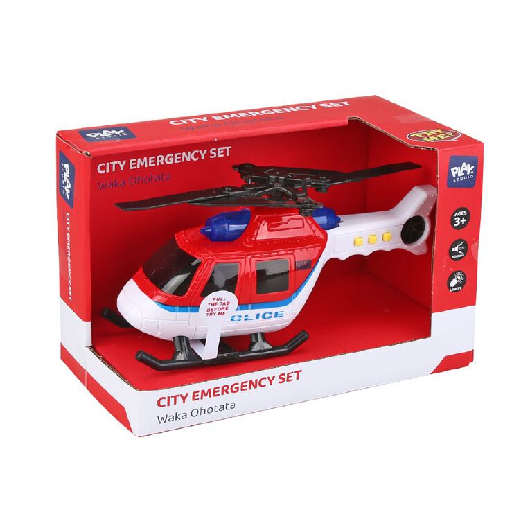 Play Studio City Emergency Car with Light & Sound Assorted, , hi-res
