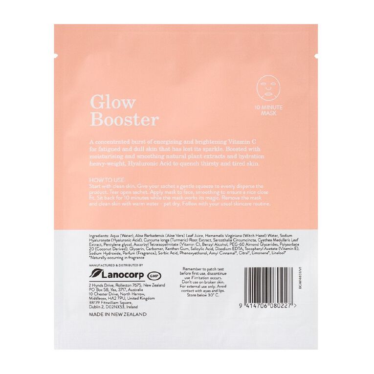 Vitamin C+ Glow Booster Sheet Mask 20g, , hi-res
