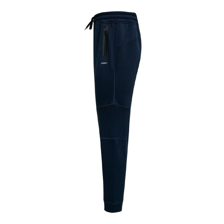 Active Intent Men's Cooldry Panel Joggers, Blue Dark, hi-res