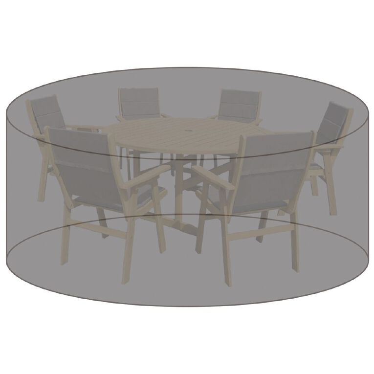 Living Co Round Table Setting Cover The Warehouse Living Co Round Table Setting Cover, Round Outdoor Table Covers Nz