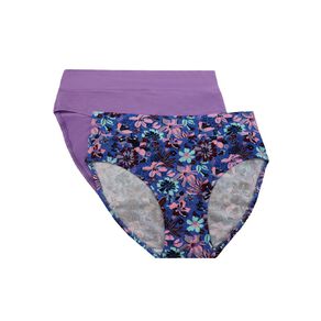 Underworks Women's Smooth Line Midi Briefs 2 Pack