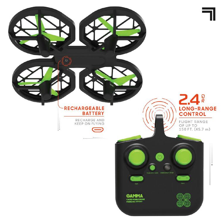 Sharper Image Drone Gamma 6.9inch, , hi-res