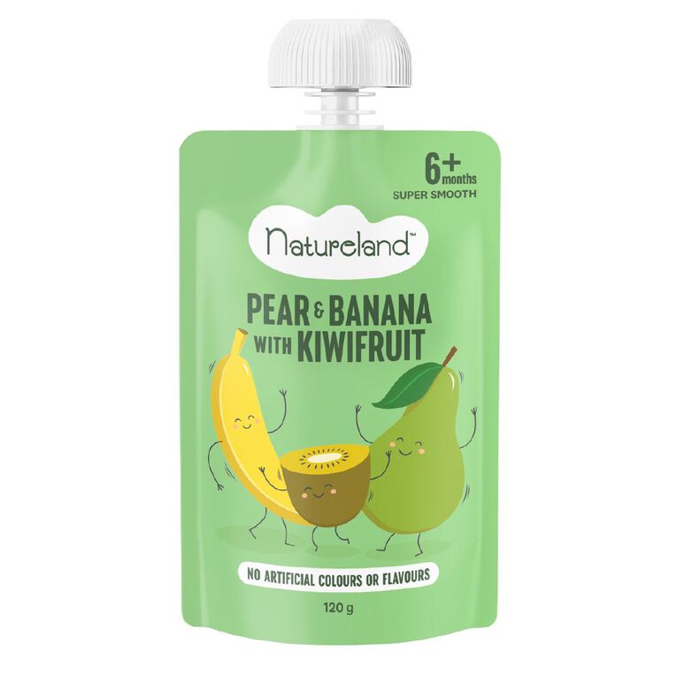 Natureland Pear & BANANA With Kiwifruit, , hi-res