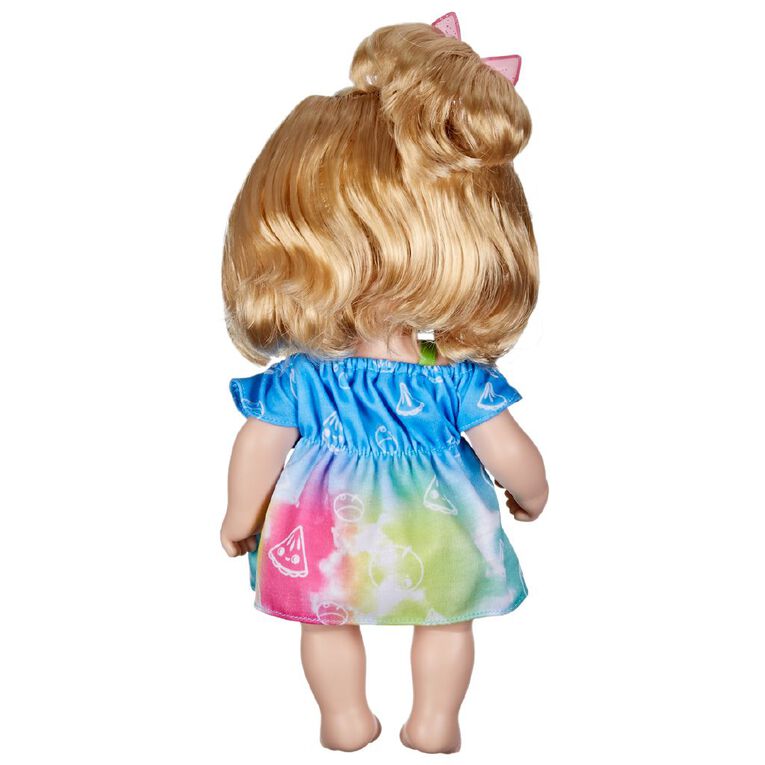 Baby Alive Fruity Sips Baby Blonde Hair, , hi-res