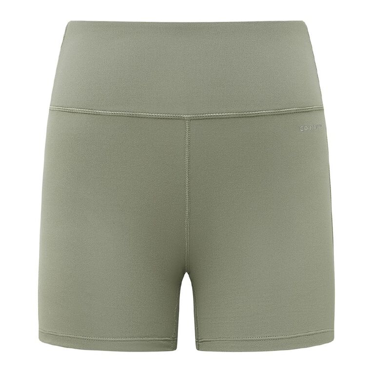 Active Intent Women's Bike Shorts, Grey Mid, hi-res