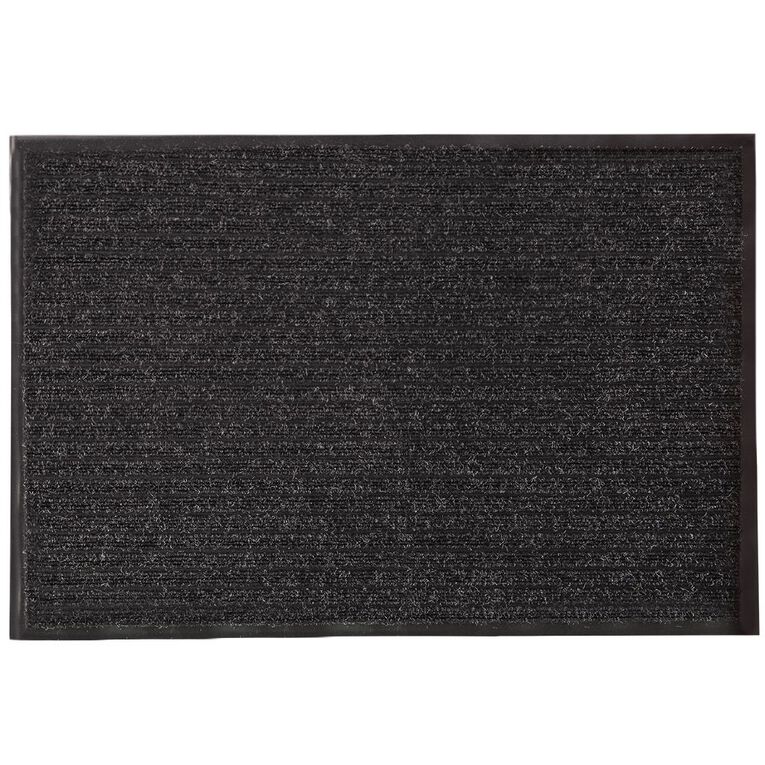 Living & Co Garage Door Mat Black 68cm x 100cm Black The Warehouse