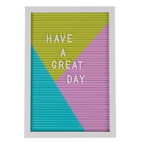 Living & Co Geo Letterboard 22 x 32cm