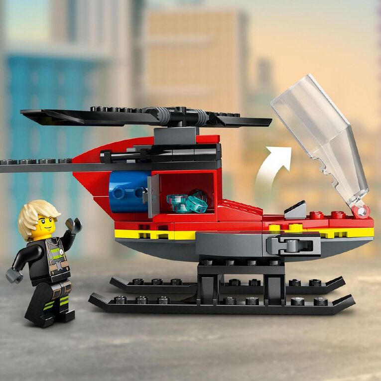 LEGO CITY Fire Rescue Helicopter 60411, , hi-res