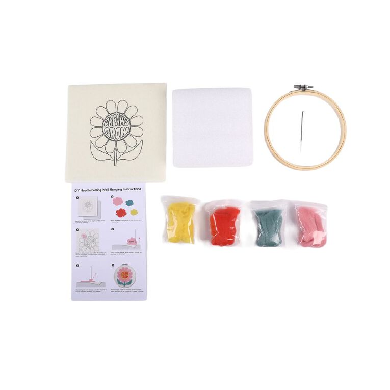 Needle Felting Wall Hanging Kit, , hi-res