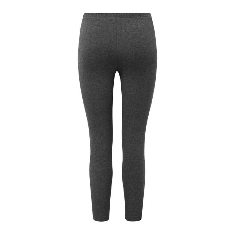 H&H Women's Long Leggings, Charcoal/Grey, hi-res