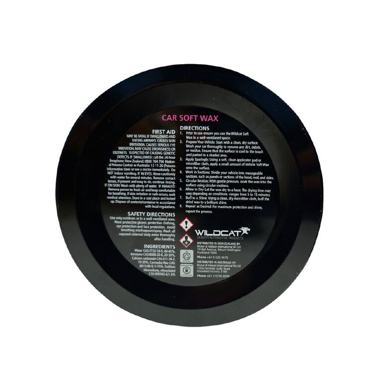 Wildcat Car Soft Wax 230G, , hi-res