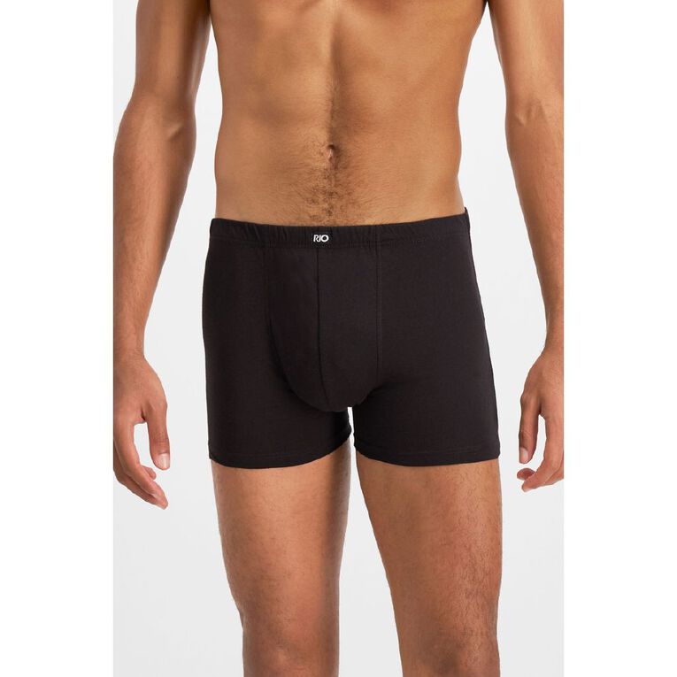 Rio Men's Tunnel Trunks 4 Pack Blue/Grey | The Warehouse