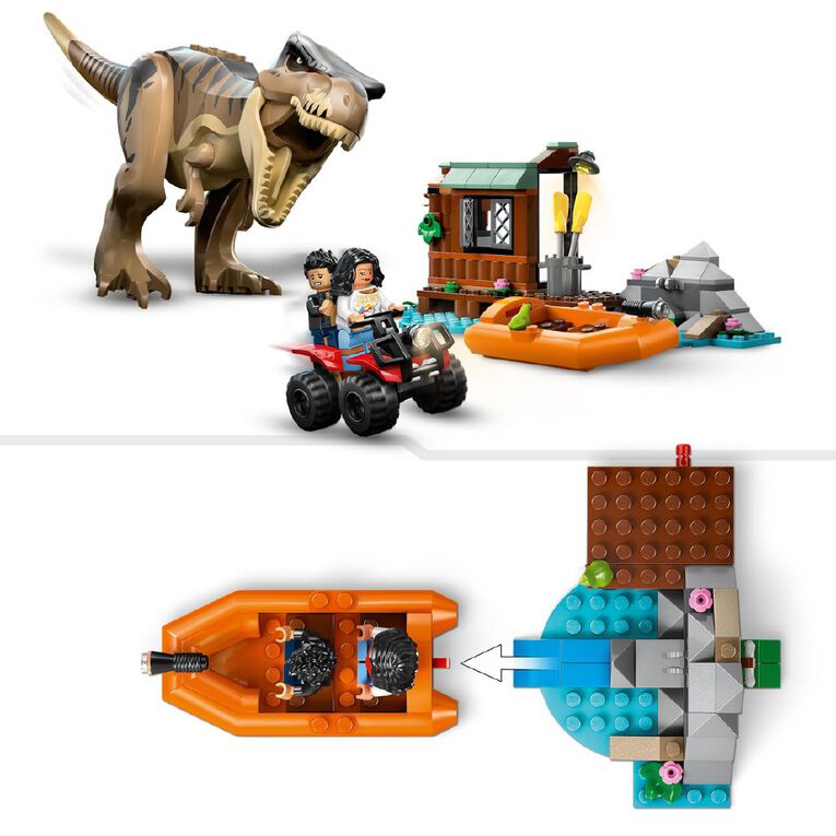LEGO Jurassic World T Rex River Escape 76975, , hi-res