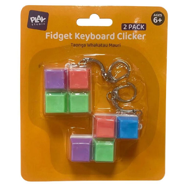 Play Studio Fidget Keyboard Clicker 2 Pack Assorted, , hi-res